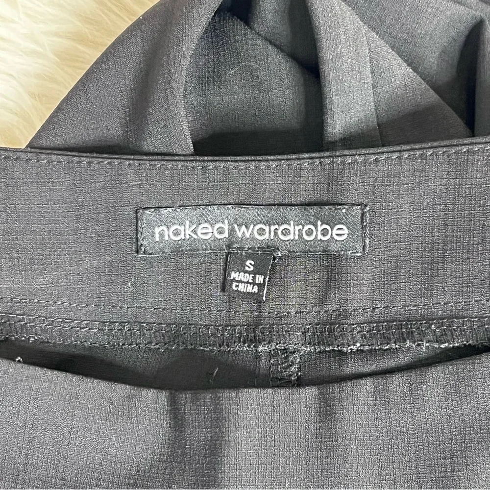 Naked Wardrobe Black Wide Leg Pants - Picture 4 of 4